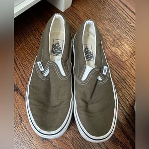 Army Green Vans